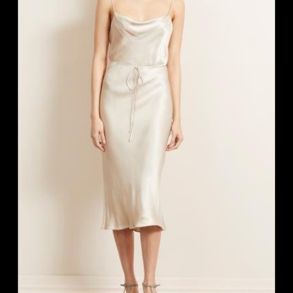 Bec & Bridge Moon Dance Slip Dress in Sand US4/AU8